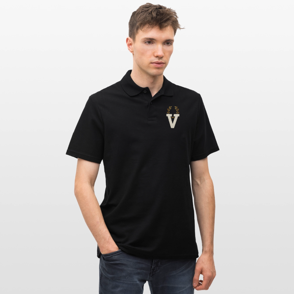 Männer Poloshirt - Schwarz