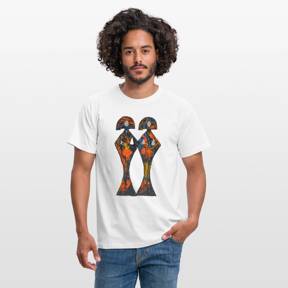 Männer T-Shirt Geishas - Weiß