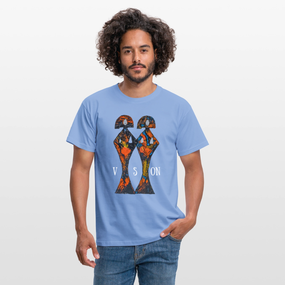 Männer T-Shirt Geishas - carolina blue