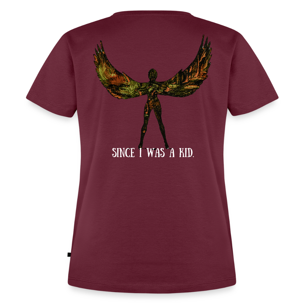 Frauen Premium T-Shirt Light - Burgunderrot