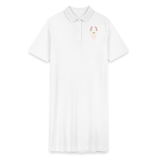 Stanley/Stella Frauen Bio-Polokleid PAIGER - Weiß