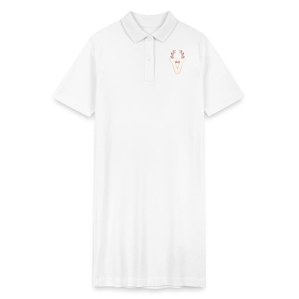 Stanley/Stella Frauen Bio-Polokleid PAIGER - Weiß