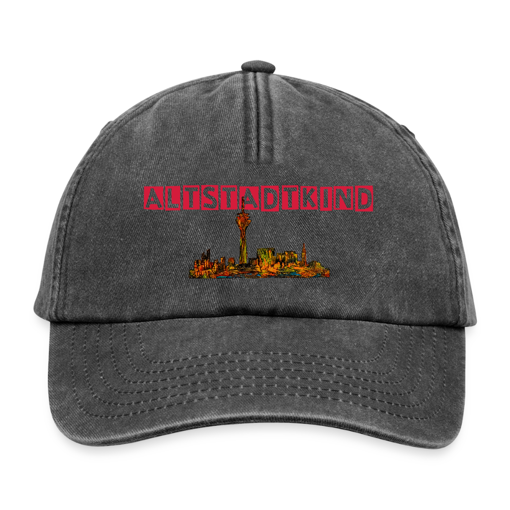 Relaxed Vintage Cap - Vintage Schwarz