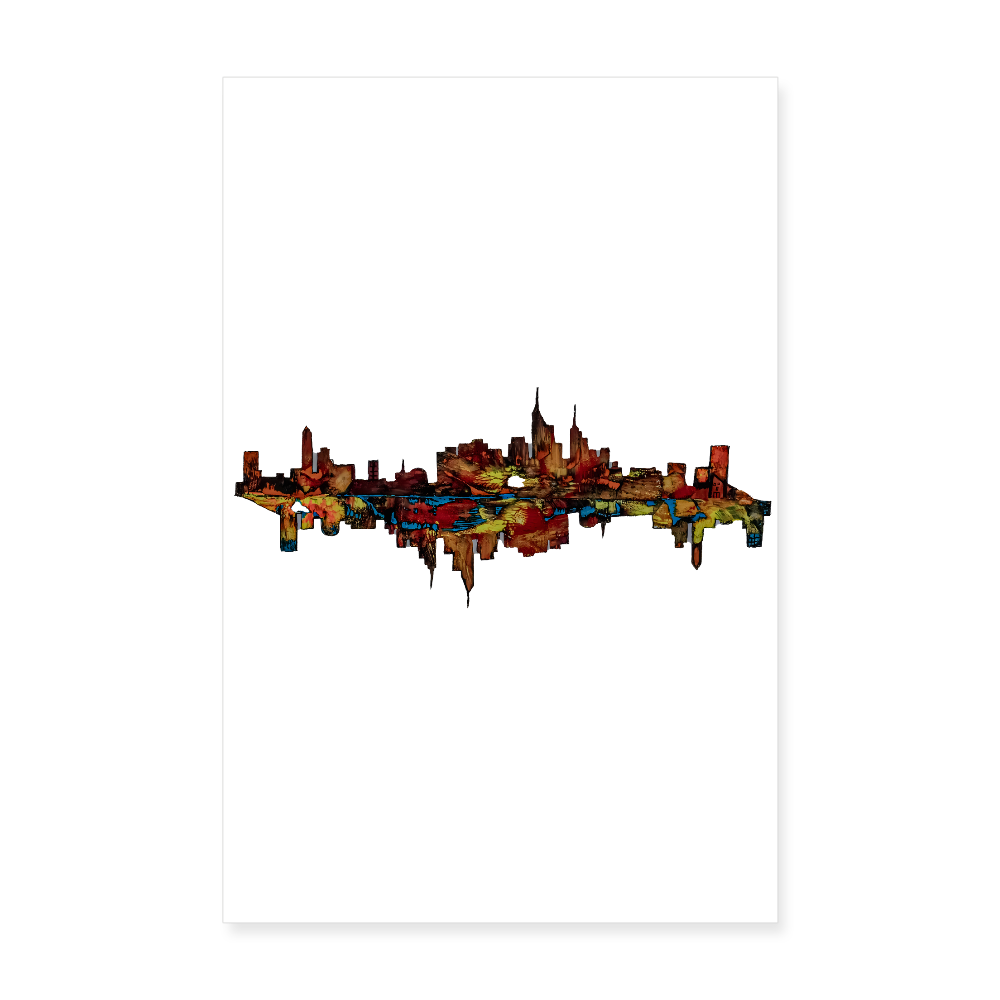 Poster 20x30 cm - Weiß