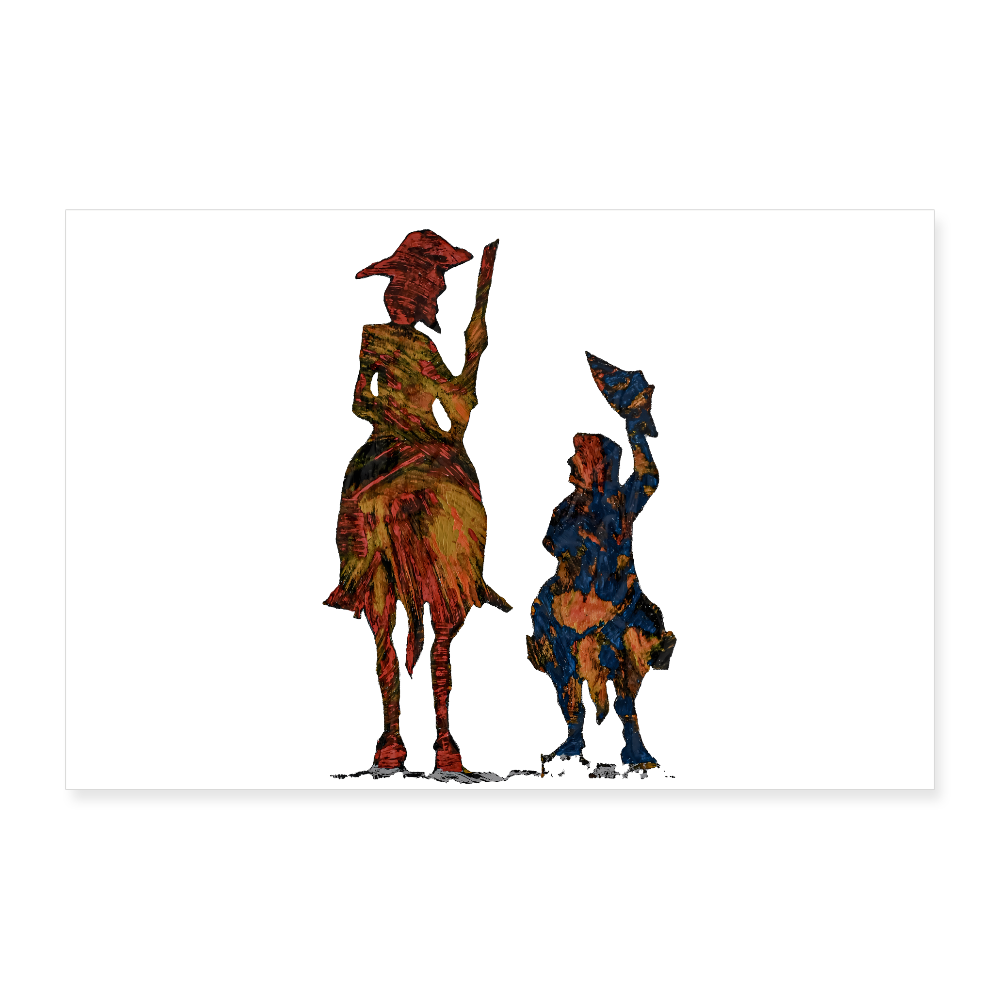 Poster 60x40 cm - Weiß