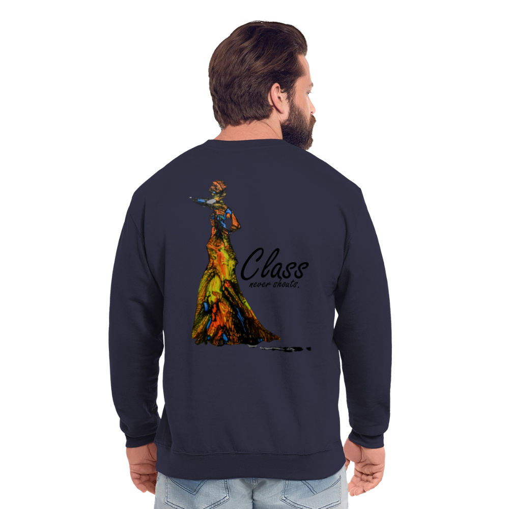 Unisex Pulli Class Backprint - Navy