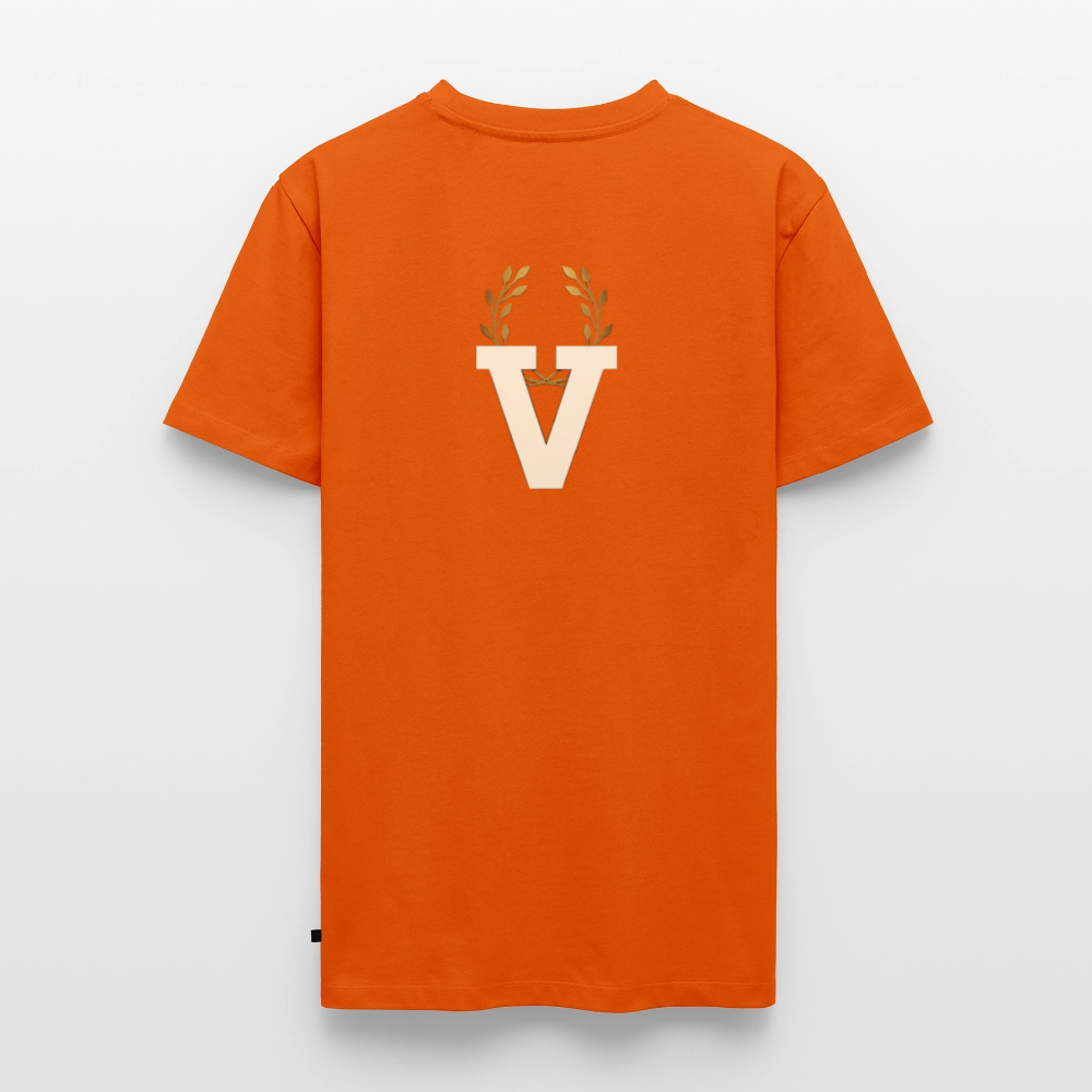 Männer Premium  T-Shirt Gaia - Orange 