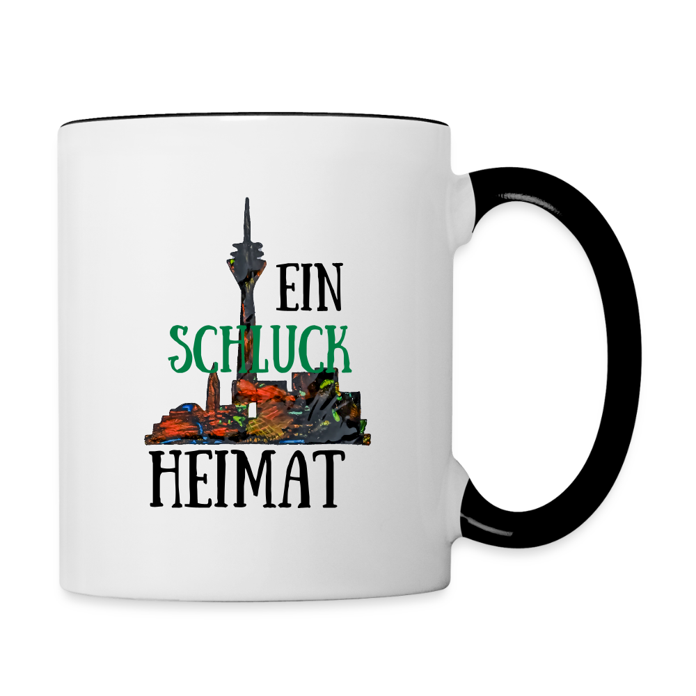 Tasse - Weiß/Schwarz