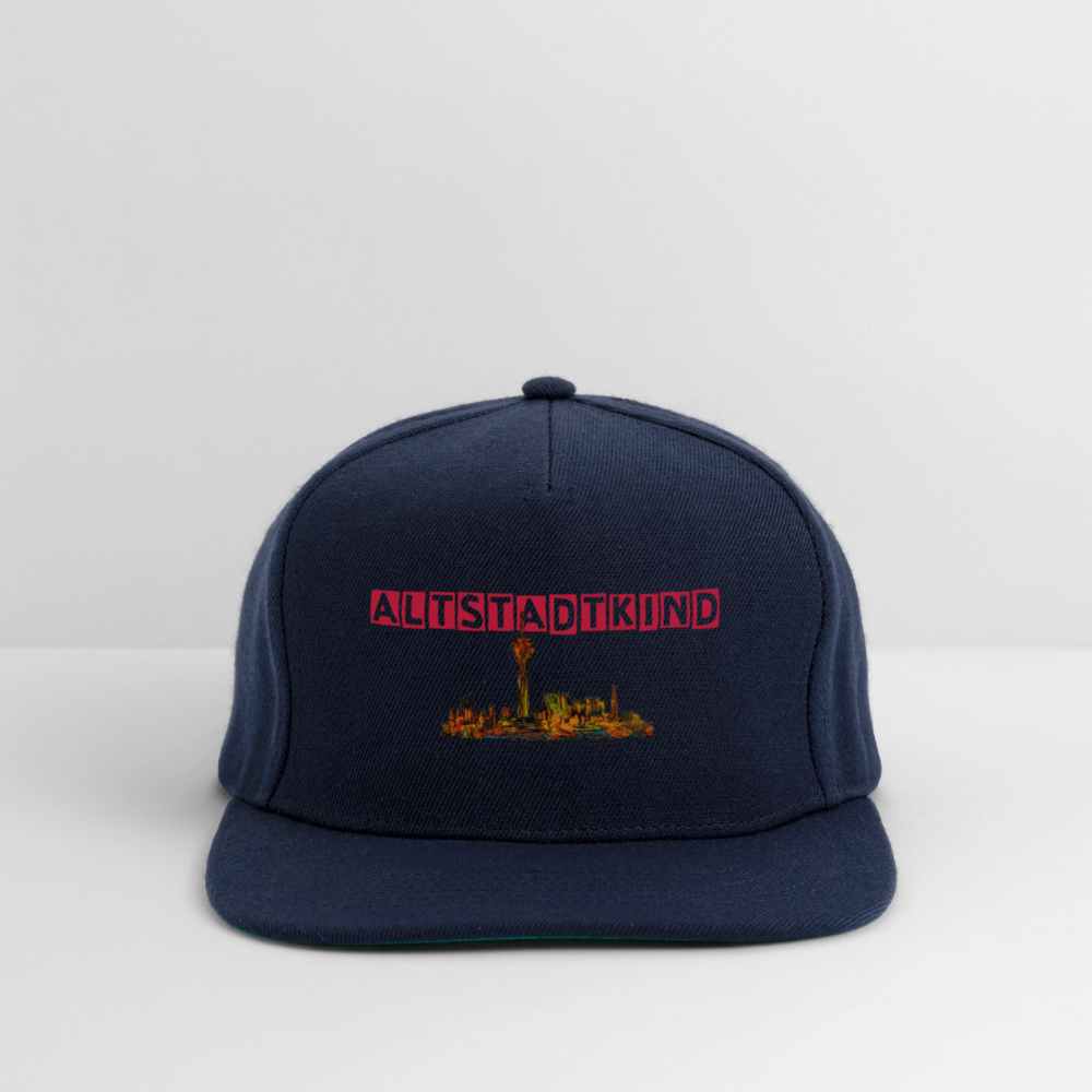 Snapback Cap - Navy/Navy