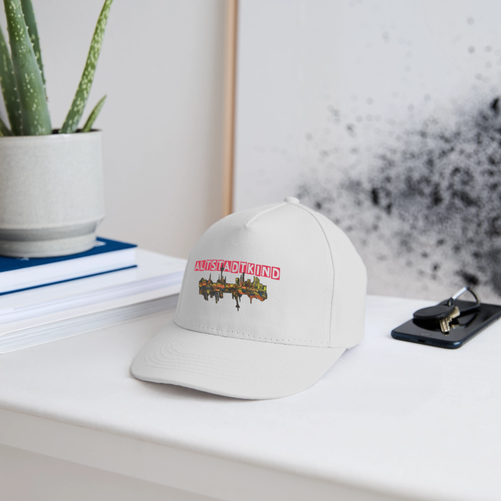 Bio-Baseballkappe - Weiß