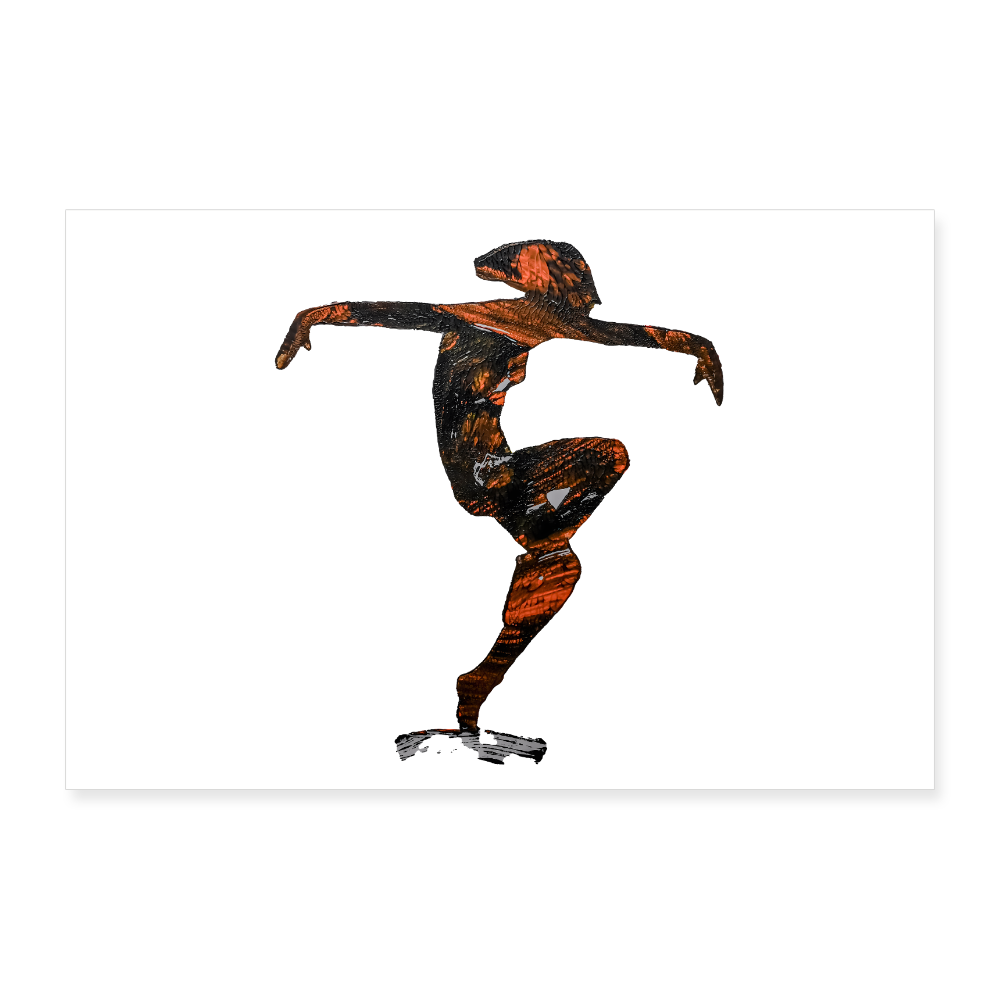 Poster 60x40 cm - Weiß