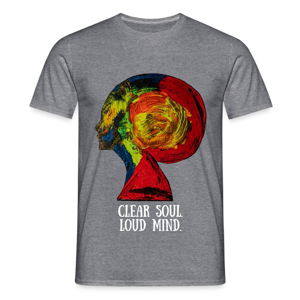 Männer T-Shirt Gaia - Graphit meliert