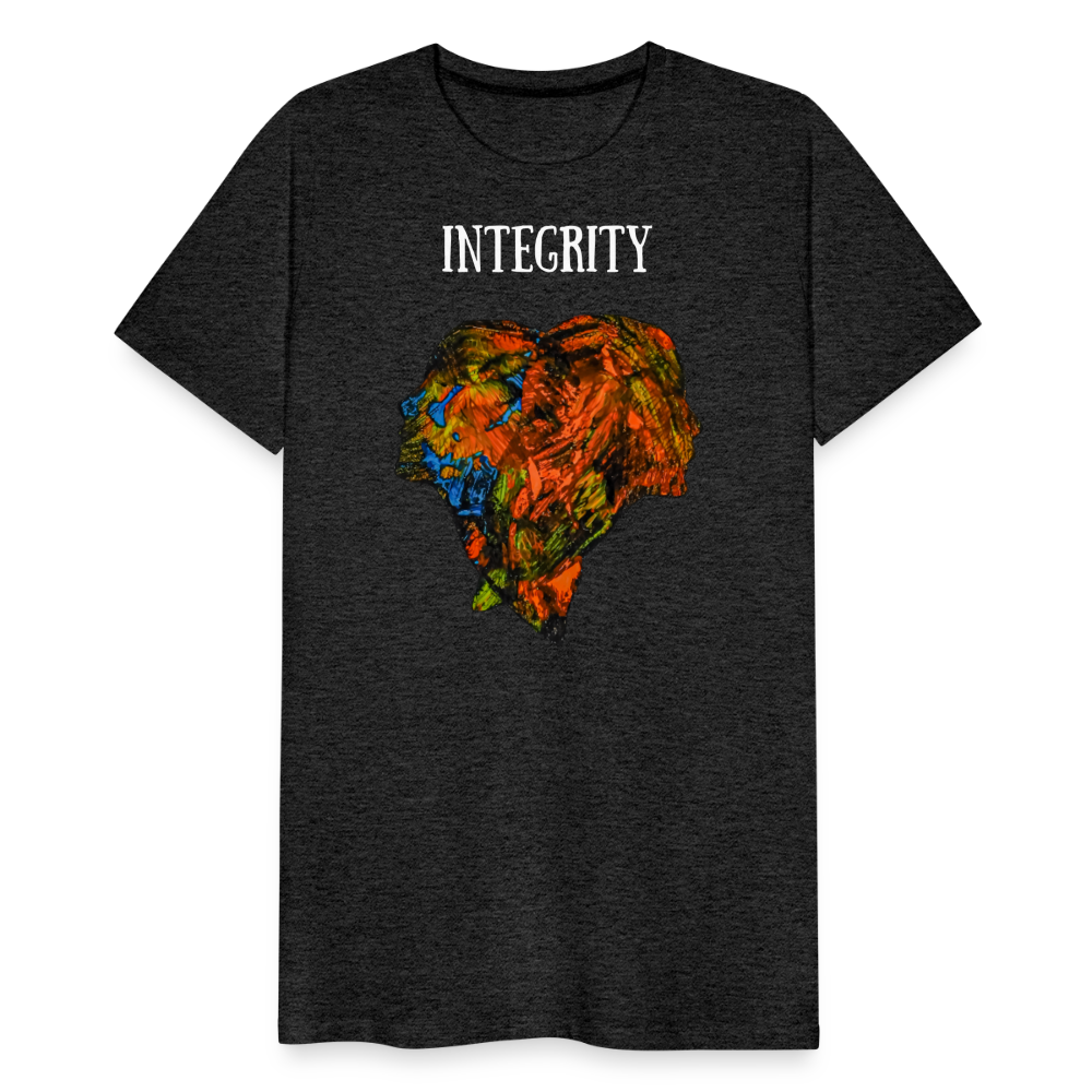 Männer Premium T-Shirt Espejo - Anthrazit