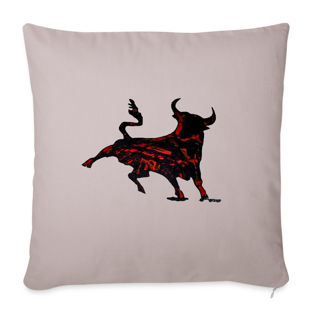 Sofakissenbezug 44 x 44 cm - helles Taupe