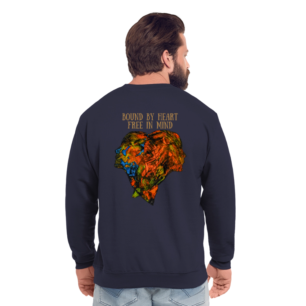 Männer Pulli Espejo Backprint - Navy