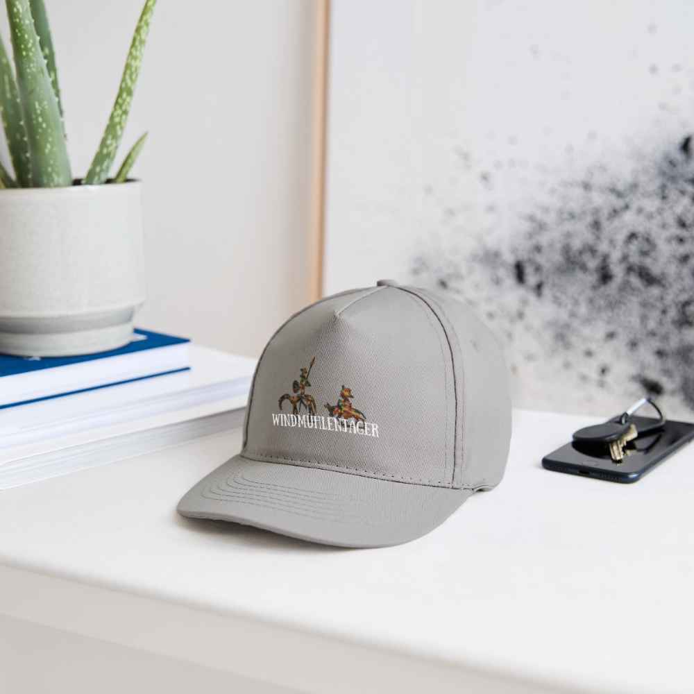 Bio-Baseballkappe - Hellgrau