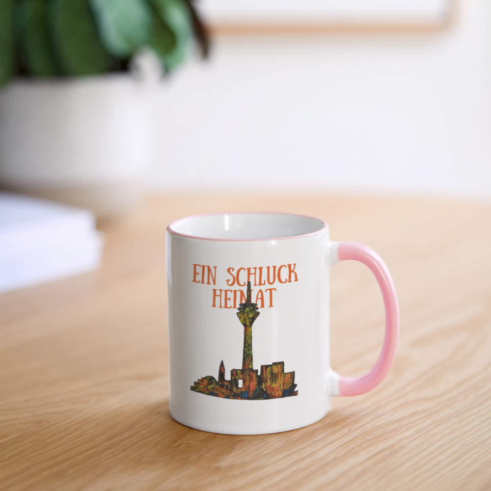 Tasse - Weiß/Pink