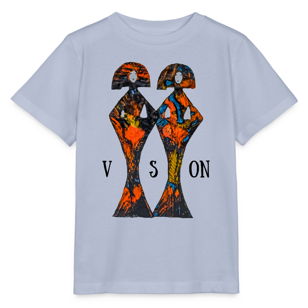 Unisex Kinder T-Shirt Geishas - Lavendel-Violett