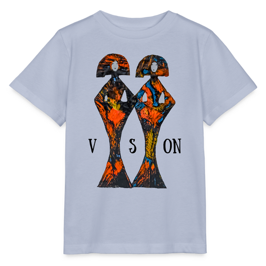 Unisex Kinder T-Shirt Geishas - Lavendel-Violett