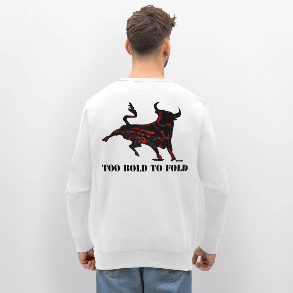Unisex Bio Pulli Torro Backprint - Weiß