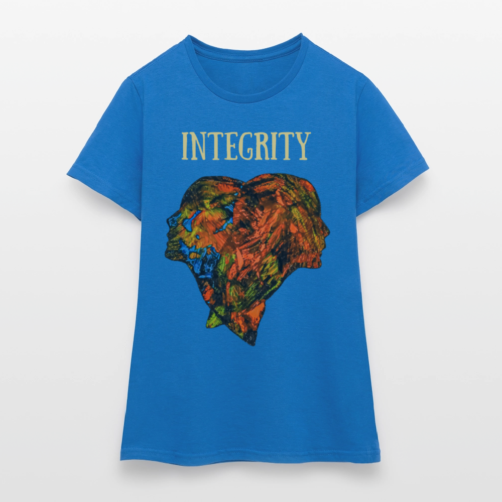 Frauen T-Shirt Espejo - Royalblau