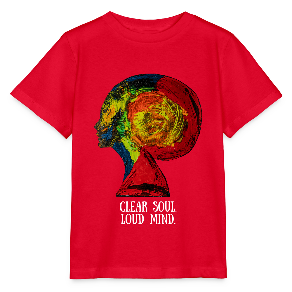 Unisex Kinder T-Shirt Gaia - Rot