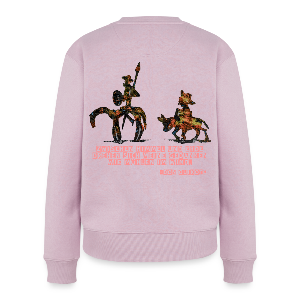 Frauen Pulli Don Quixote Backprint - Altrosa