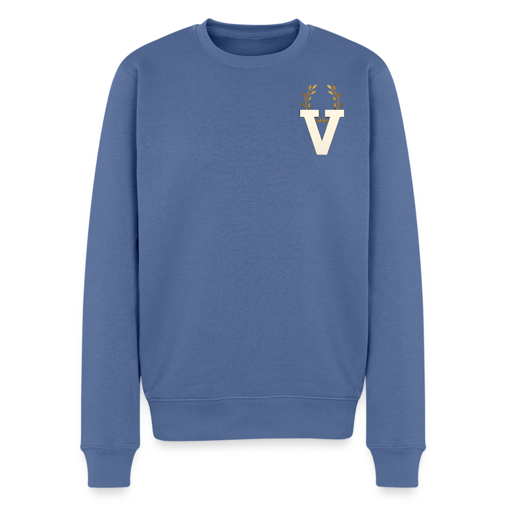 Männer Pulli Geishas Backprint - Taubenblau