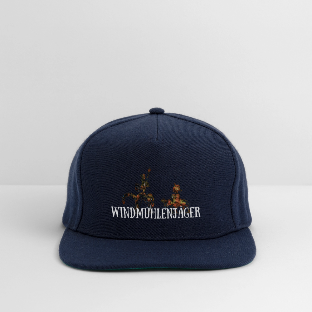 Snapback Cap - Navy/Navy