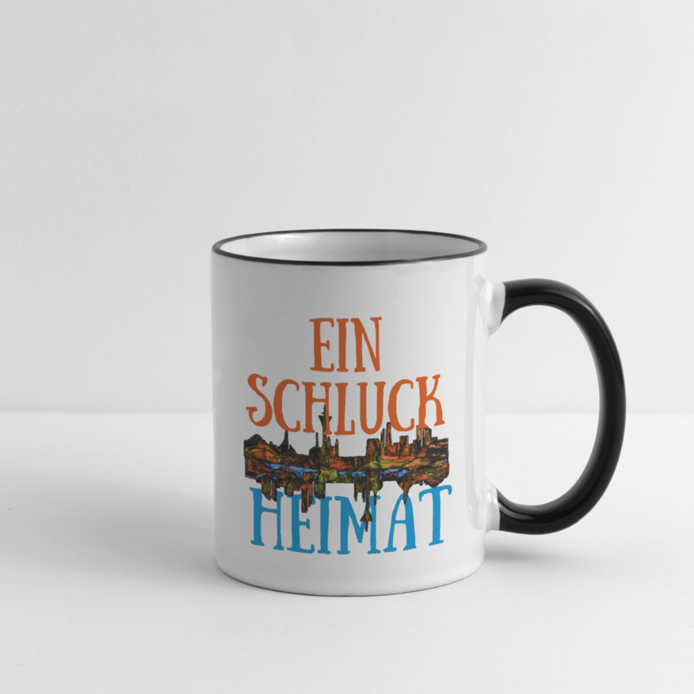 Tasse - Weiß/Schwarz