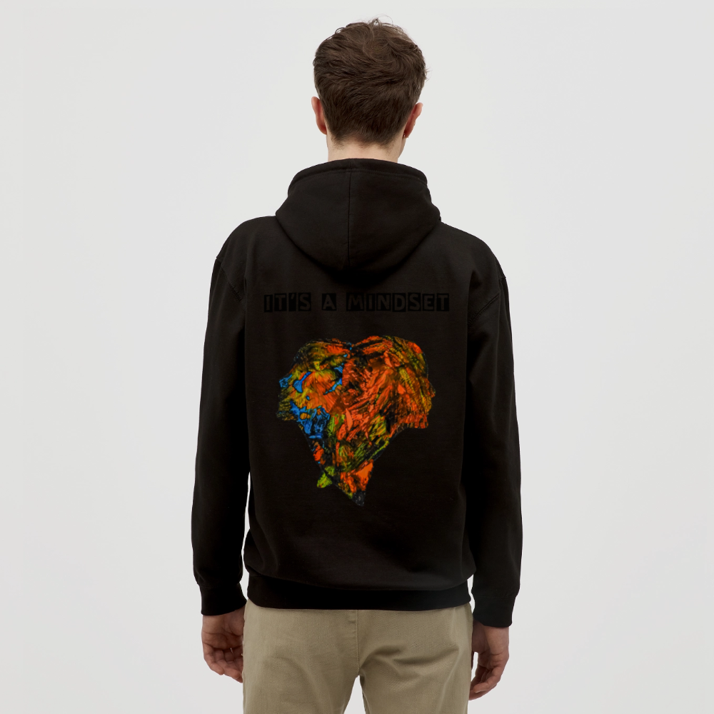 Unisex Hoodie Espejo Backprint - Schwarz