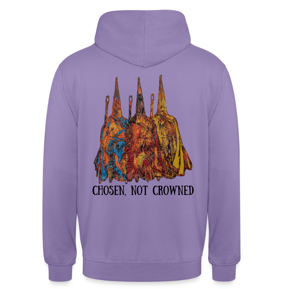 Unisex Hoodie Nazzarener Backprint - Lavendel