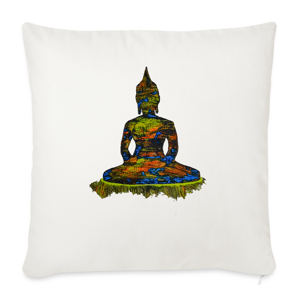 Sofakissen mit Füllung 44 x 44 cm - Naturweiß 