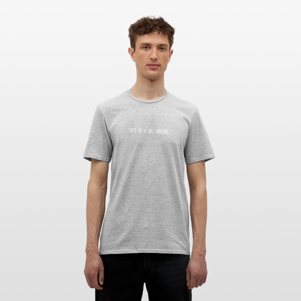 Männer T-Shirt - Grau meliert