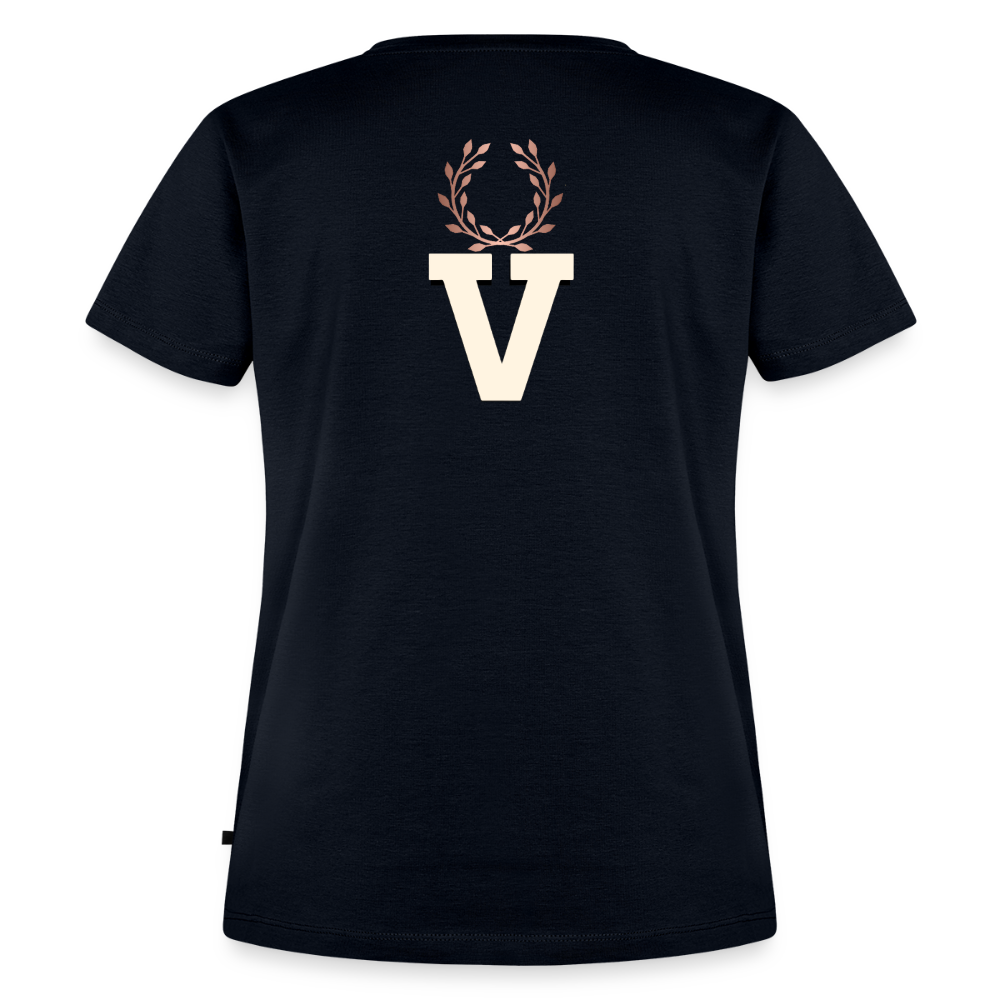 Frauen Premium T-Shirt Espejo - Navy