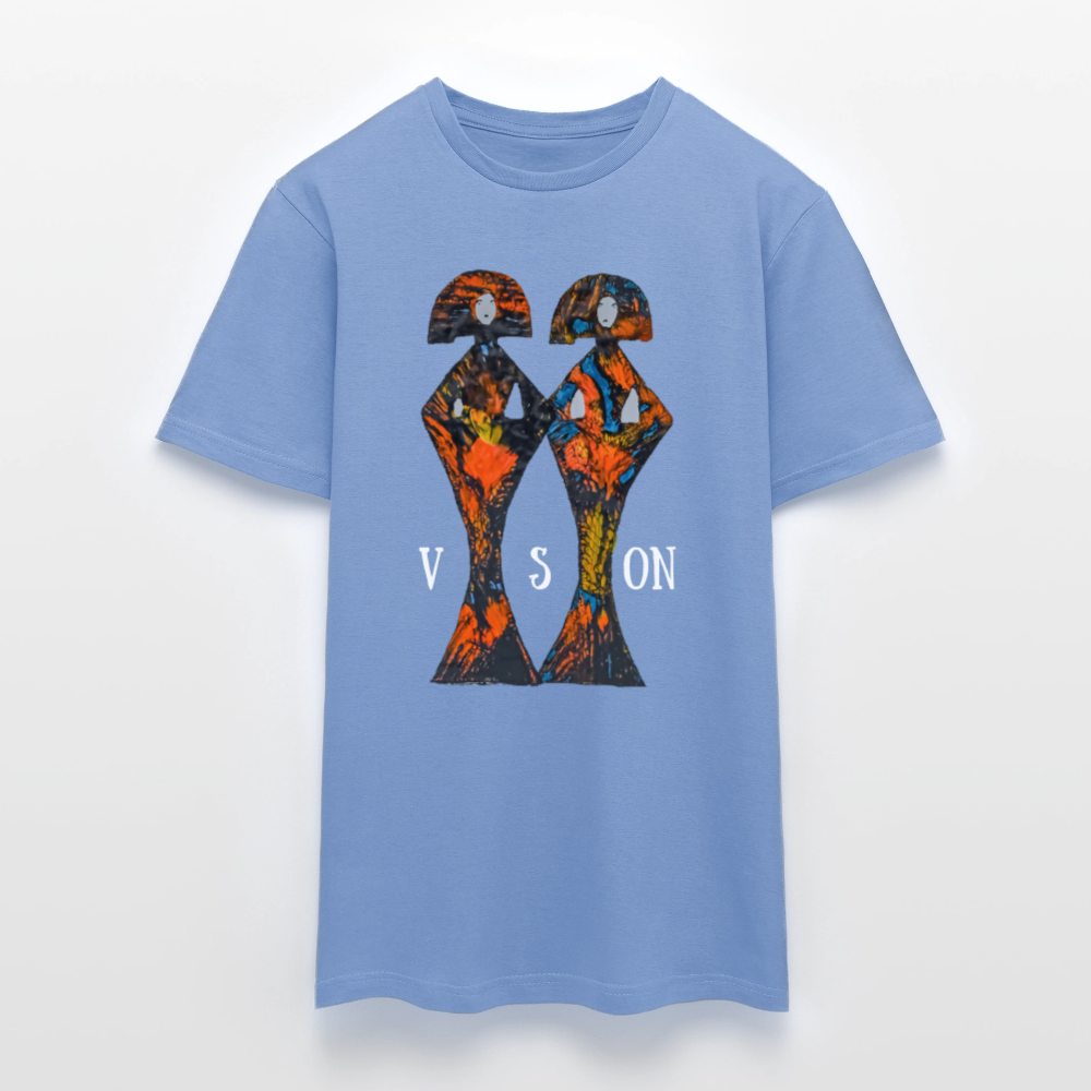 Männer T-Shirt Geishas - carolina blue