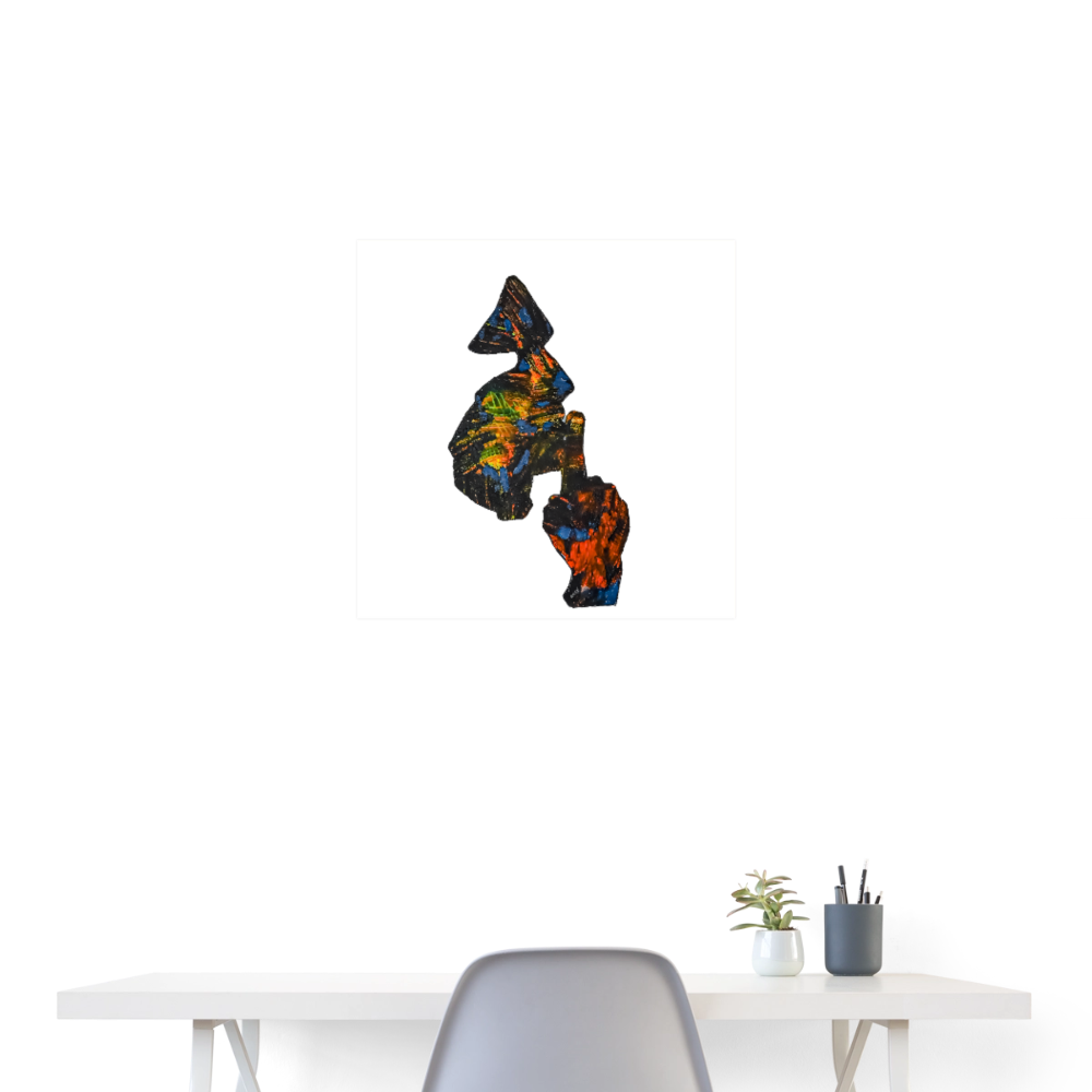 Poster Silencio - Weiß