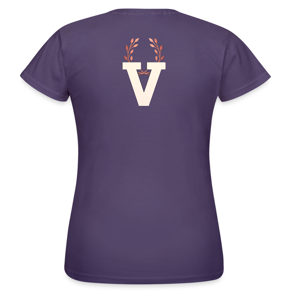 Frauen T-Shirt Espejo - Dunkellila