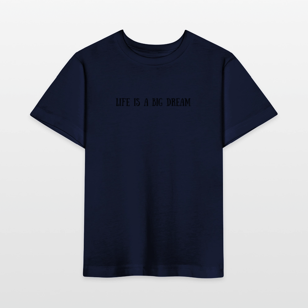 Unisex Kinder T-Shirt Vision - Navy