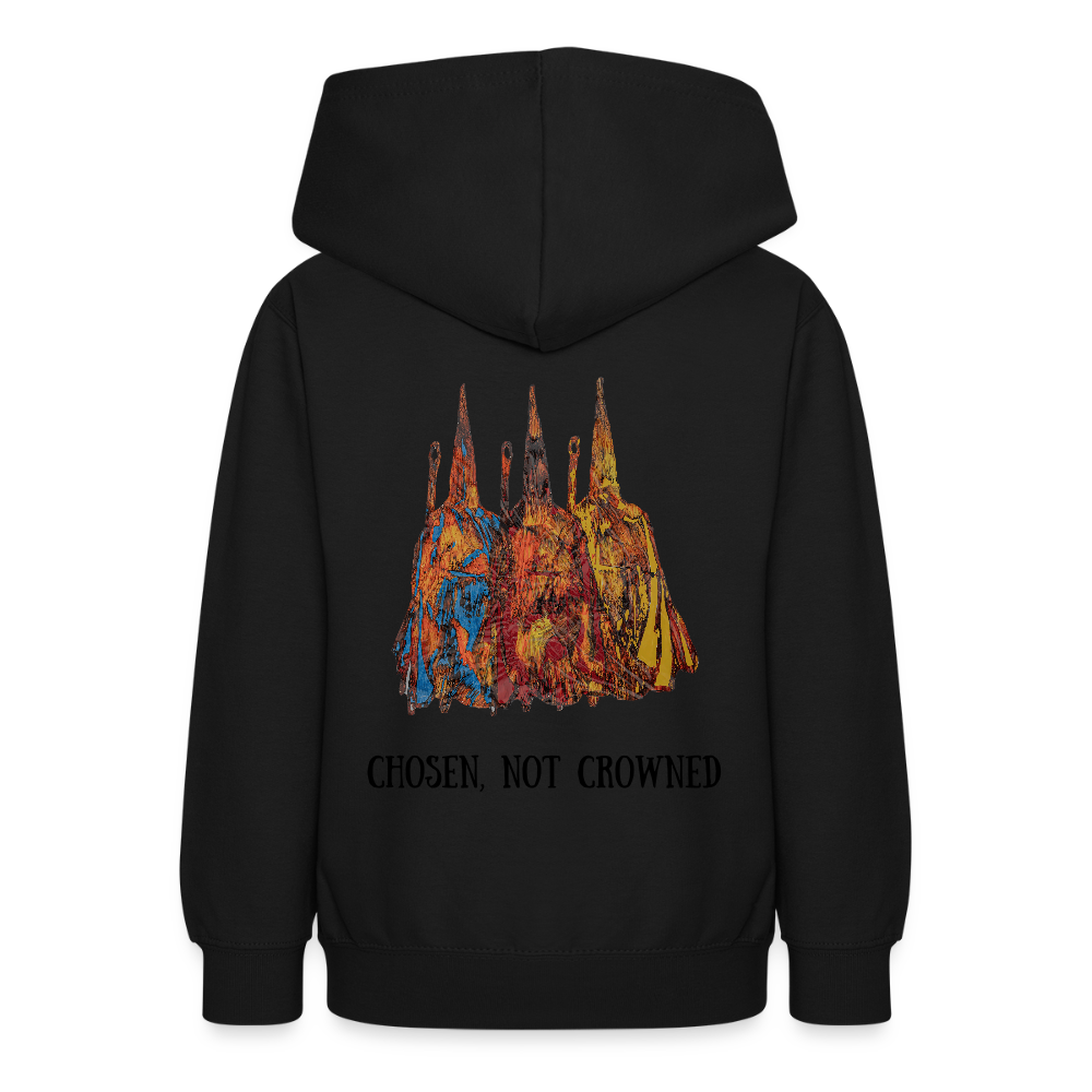 Teenager Hoodie Nazzarener Backprint - Schwarz