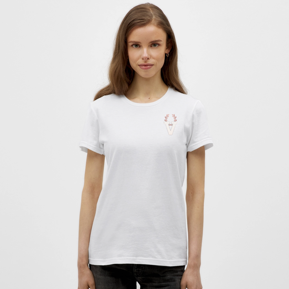 Frauen T-Shirt Lucy - Weiß