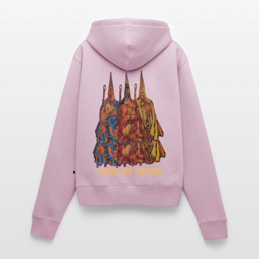 Frauen Kapuzenjacke Nazzarener Backprint - Altrosa