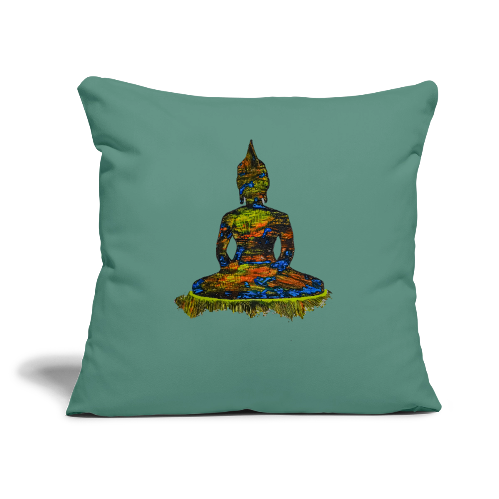 Sofakissen mit Füllung 44 x 44 cm - Tanngrün