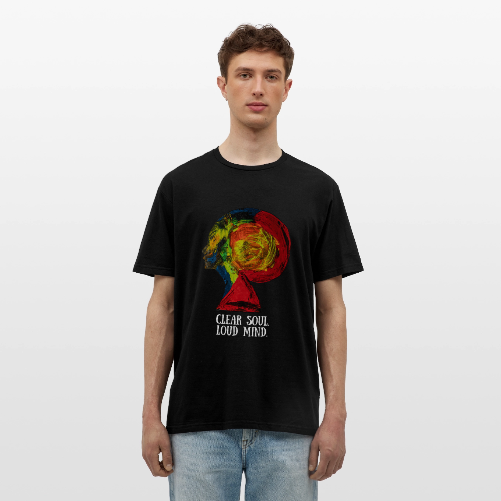 Männer T-Shirt Gaia - Schwarz