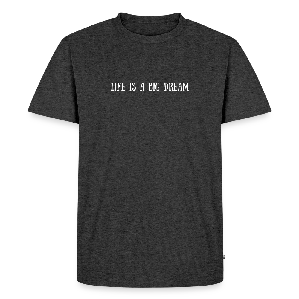 Männer Premium T-Shirt - Anthrazit meliert