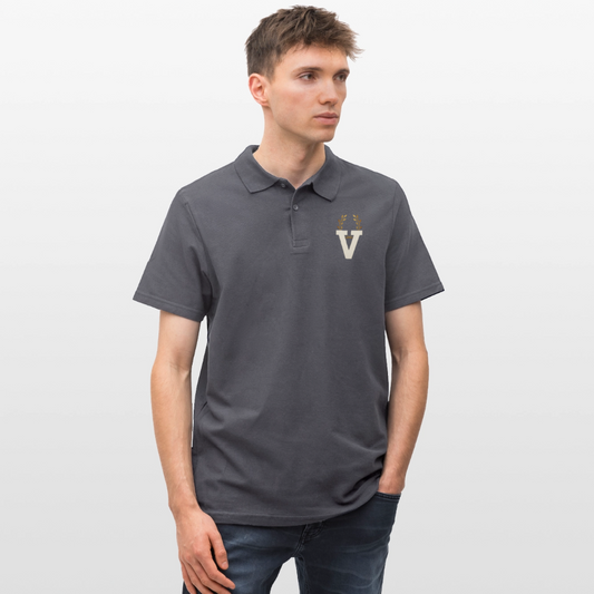 Männer Poloshirt - Anthrazit
