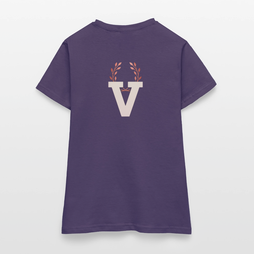 Frauen T-Shirt - Dunkellila