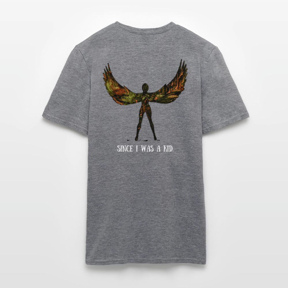 Männer T-Shirt Light - Graphit meliert