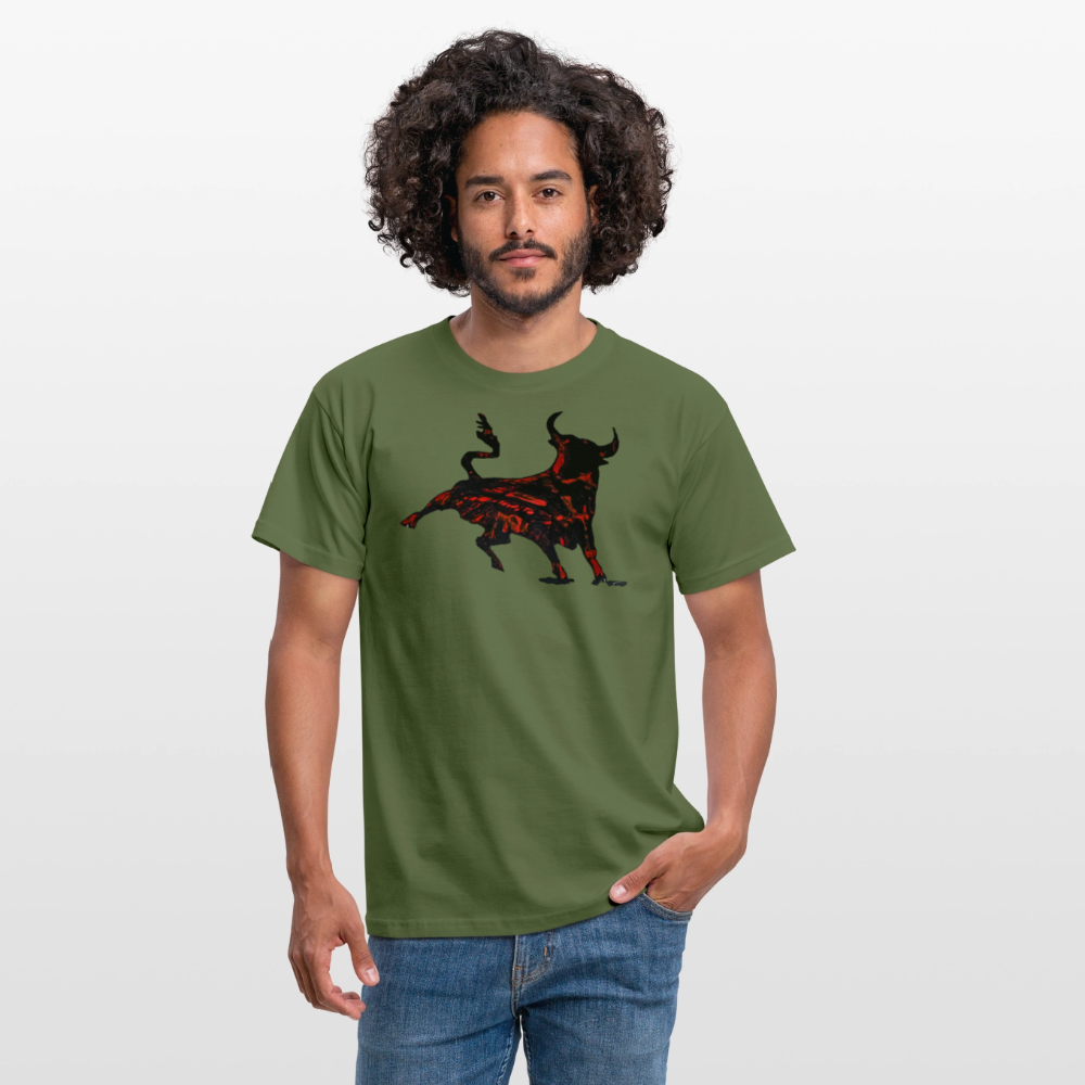 Männer T-Shirt Torro - Militärgrün