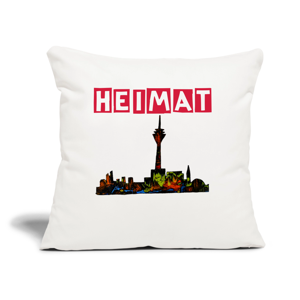 Sofakissen mit Füllung 44 x 44 cm - Naturweiß 